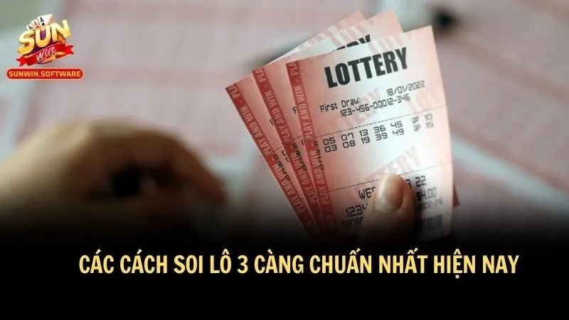 lo 3 cang 3 Công thức soi soi lô chuẩn nhất hiện nay